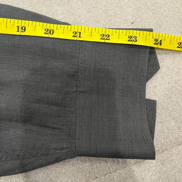 [15.5]Christian Dior Men's Dark Gray Cotton Blend Button Up Dress Shirt - Picture 5 of 6